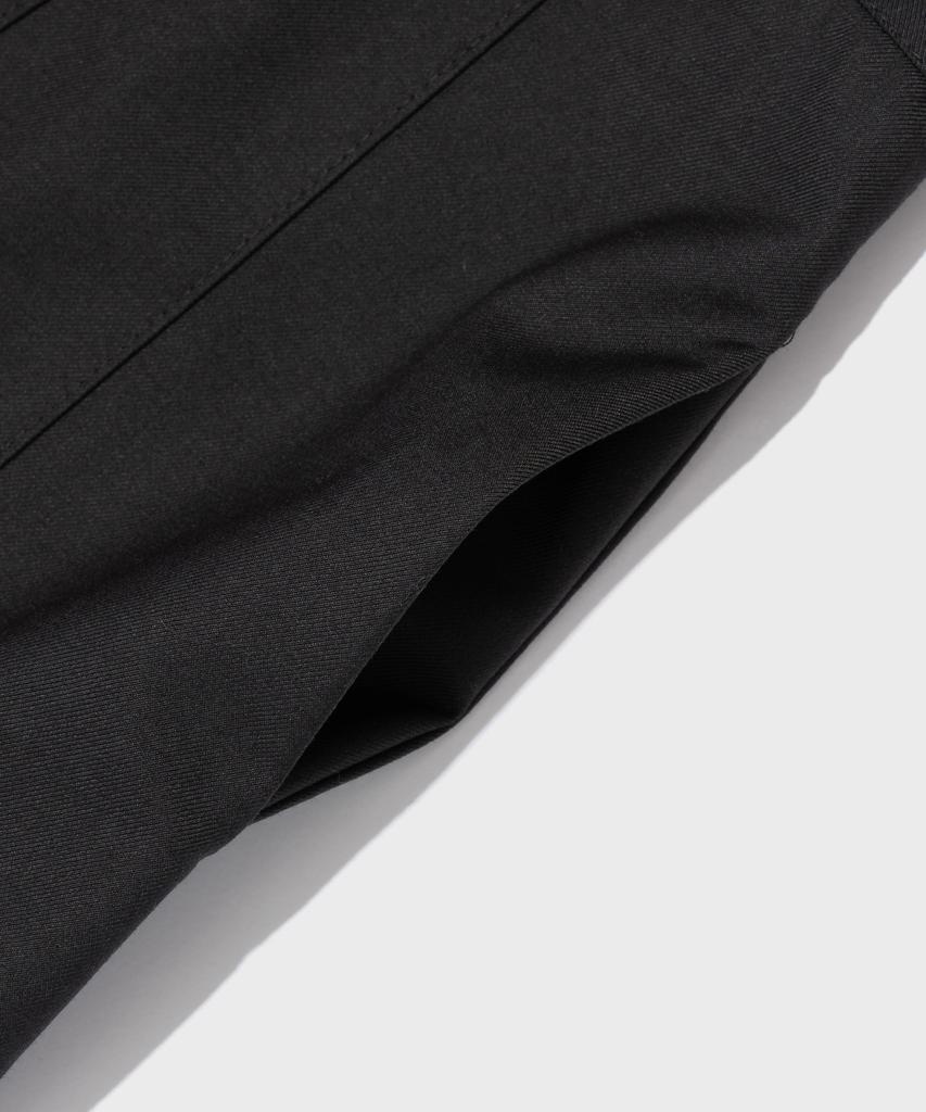 Cargo Bros For Woman Pleated Long Skirt (Black)