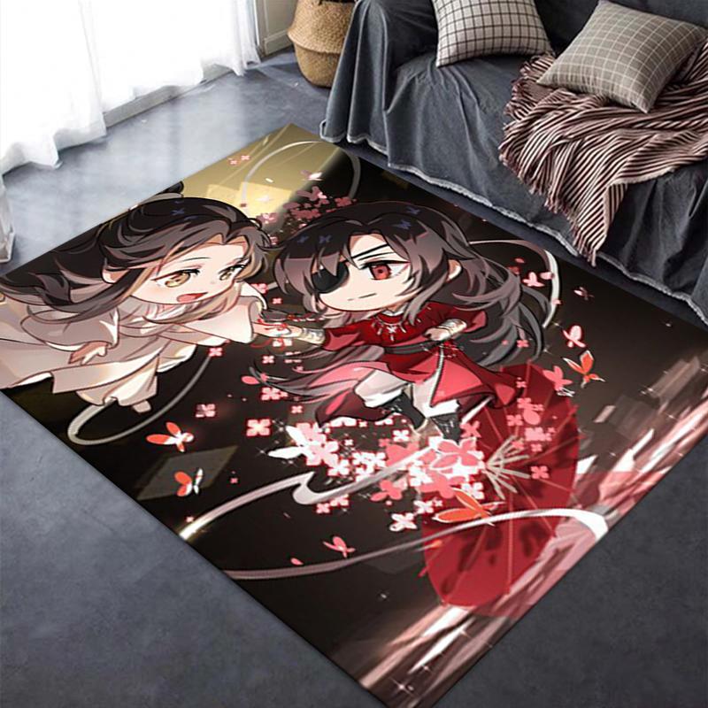 2025 New Heavenly Official's Blessing Carpet Rug for Living Room Bedroom Home Sofa Decoration,Kids play Non-slip Floor Mat 34