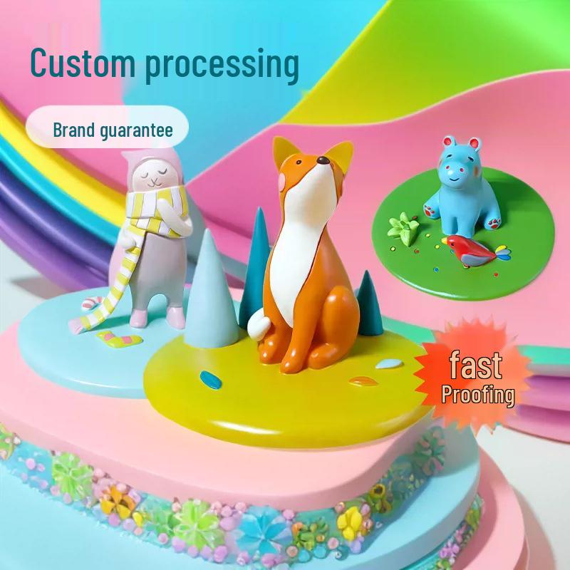 Custom PVC Cartoon Figurines: Blind Box Anime & TV Game Merch 2301