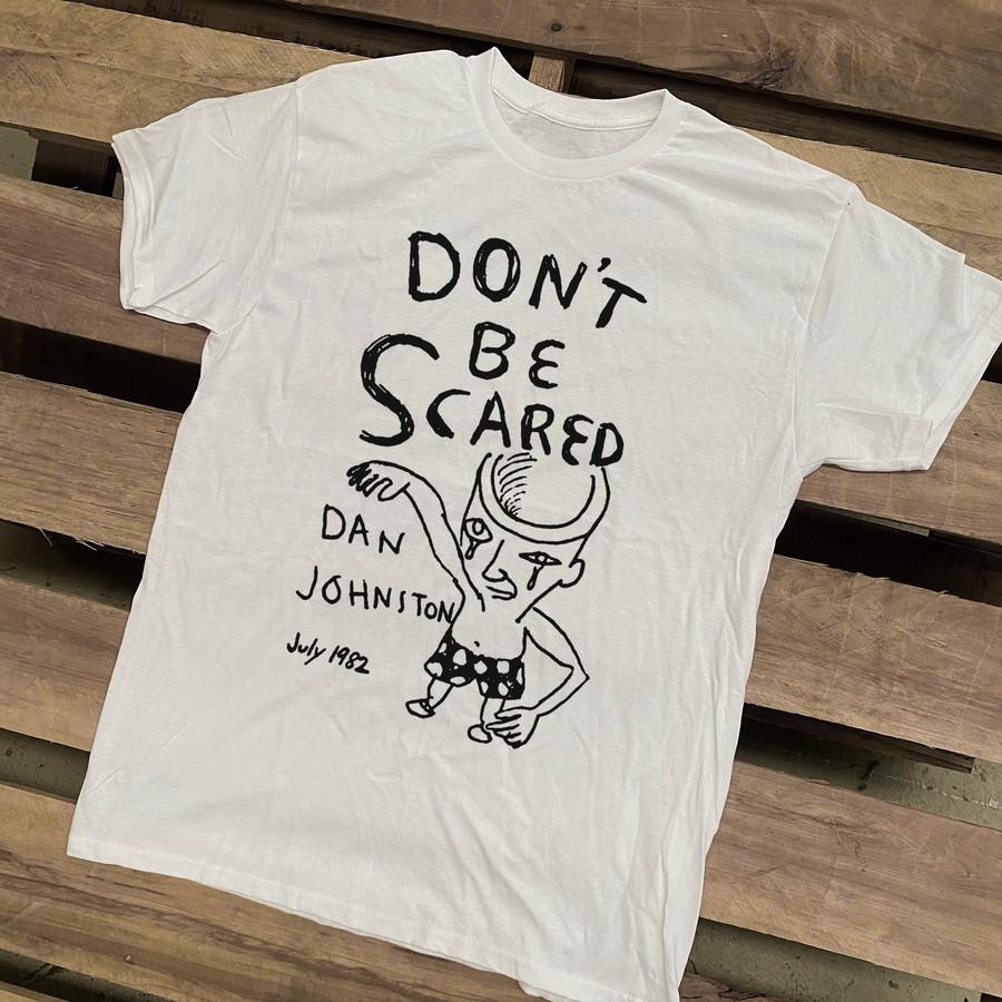 DANlEL JOHNSTON Don t Be Scared 90s Vtg T-Shirt Unisex Reprint S-5XL Unisex T-Shirt XXXL