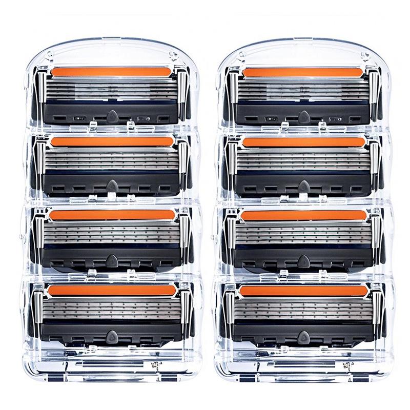 Cross-Border 5-Blade Men's Razor Head with German Technology