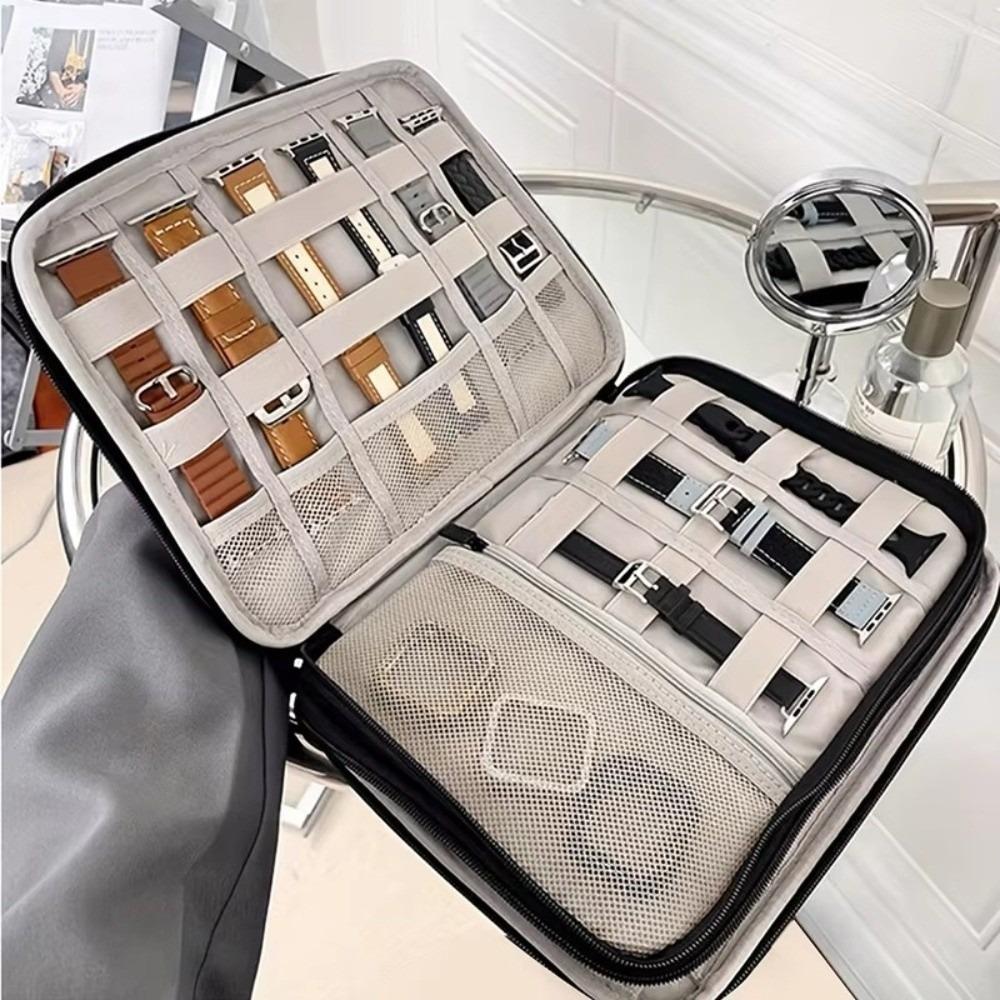 Multifunction Watchband Box Storage Bag Watchband Storage Box Watchband Storage Case Travel Use