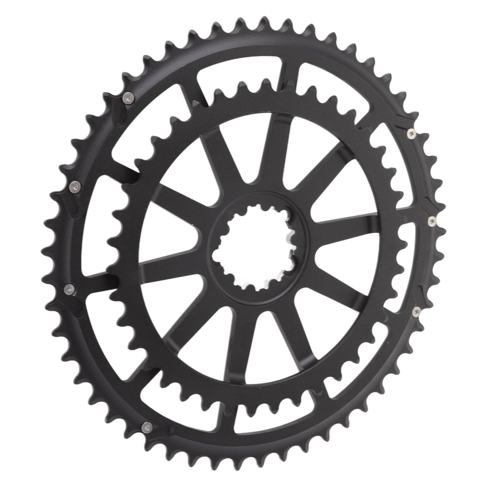 Bike Double Chainring Narrow Wide Tooth Disc Chain Wheel Chainring 53T 39T For Mountain Road Bike