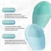 Electric Silicone Facial Cleanser Massager Ultrasonic Vibration Skin Care Massage Tools Beauty Machine Vibration Cleaning