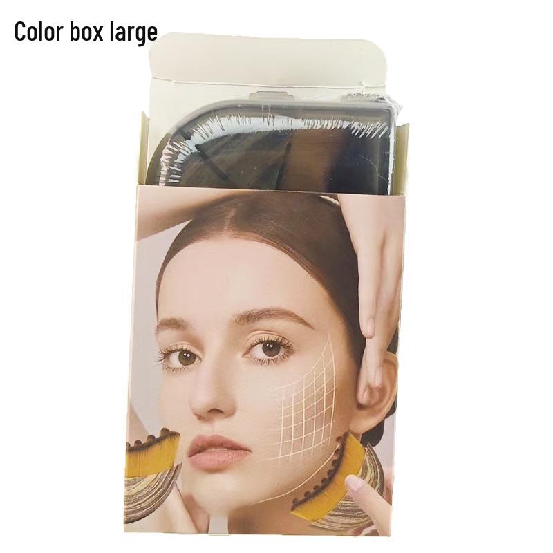 Lymfatická konturovací masážní kartáč: Multifunkční kosmetický a make-up nástroj, navržený studenty