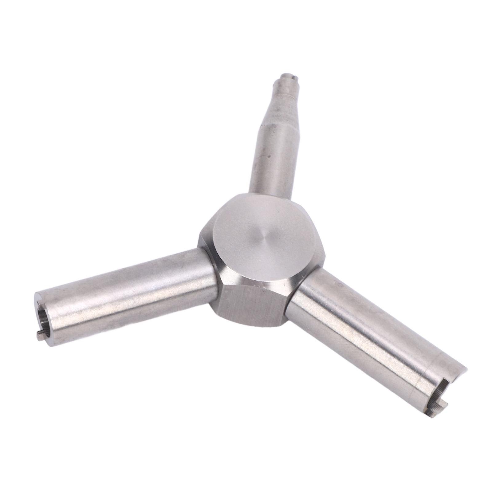 

Многофункциональный газовый клапан ключ треугольный ключ из нержавеющей стали инструмент для разборки клапана