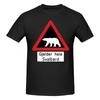 Lustiges Svalbard Eisbär Schild Gjelder Hele Svalbard Unisex Gedrucktes T-Shirt Unisex T-Shirtwesentlich
