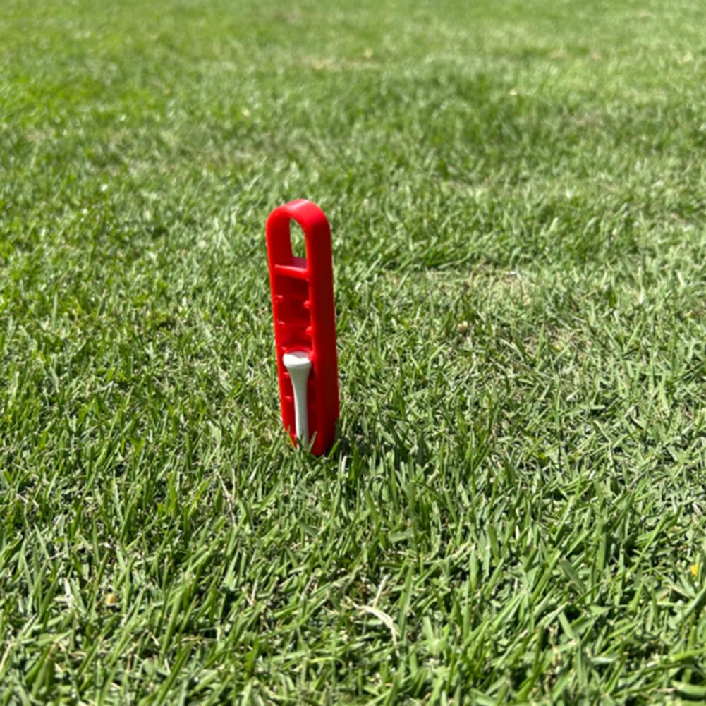 Golf Tee Elevator 3D Printed Golf Tee Height Gauge Portable Tee Height Setter Precise Placement At 20-70mm Gift for Golfers