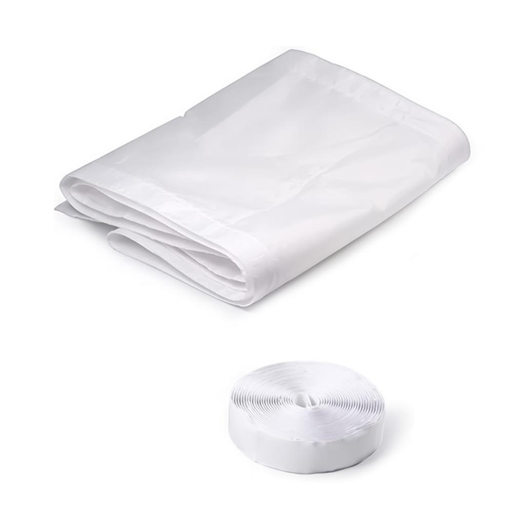 Home Door and Window Seal Kit Easy Installation Window Vent Seal for Prevent Air from Returning