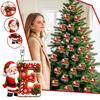 26 Letter Christmas Ornaments Set, 2D Hanging Decorations, 0.33 Thick