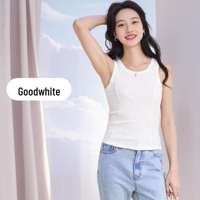 Women's Slimming Camisole with Bra Pads – Cool, Sleeveless, Underarm Fat Concealing, No-Underwire Vest