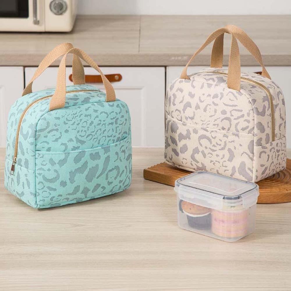 Thickened Thermal Insulation Bag Aluminum Film Picnic Box Pouch Handheld Insulated Bag School
