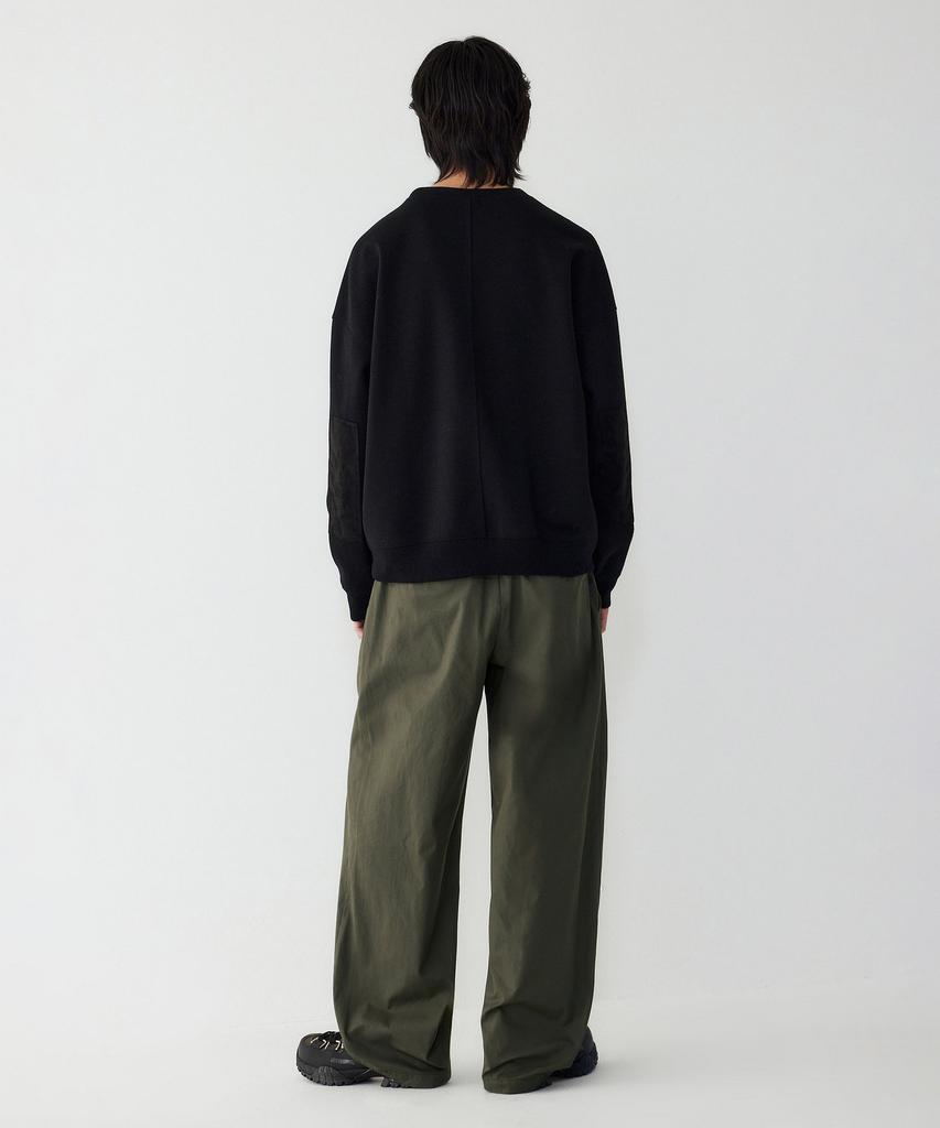 STUDIO TOMBOY [Men] Single-Pleat Chino Pants_Khaki 9155331204