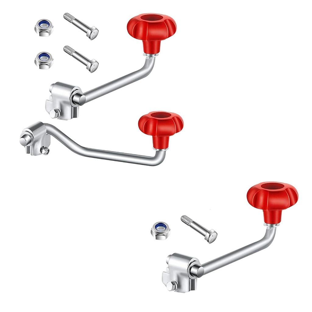 Jack Top Wind Handle Replacement Mount Hardware Equipment Garage Trailer Jack Crank Handle for Campers Roadside Assistance RV