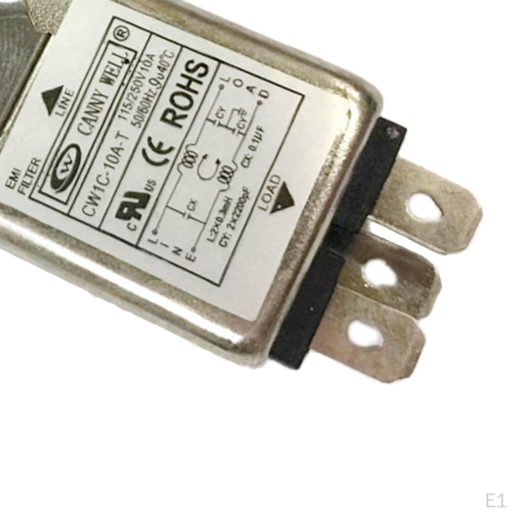 CW1C-10A-T EMI RFI Filter AC 250V 10A
