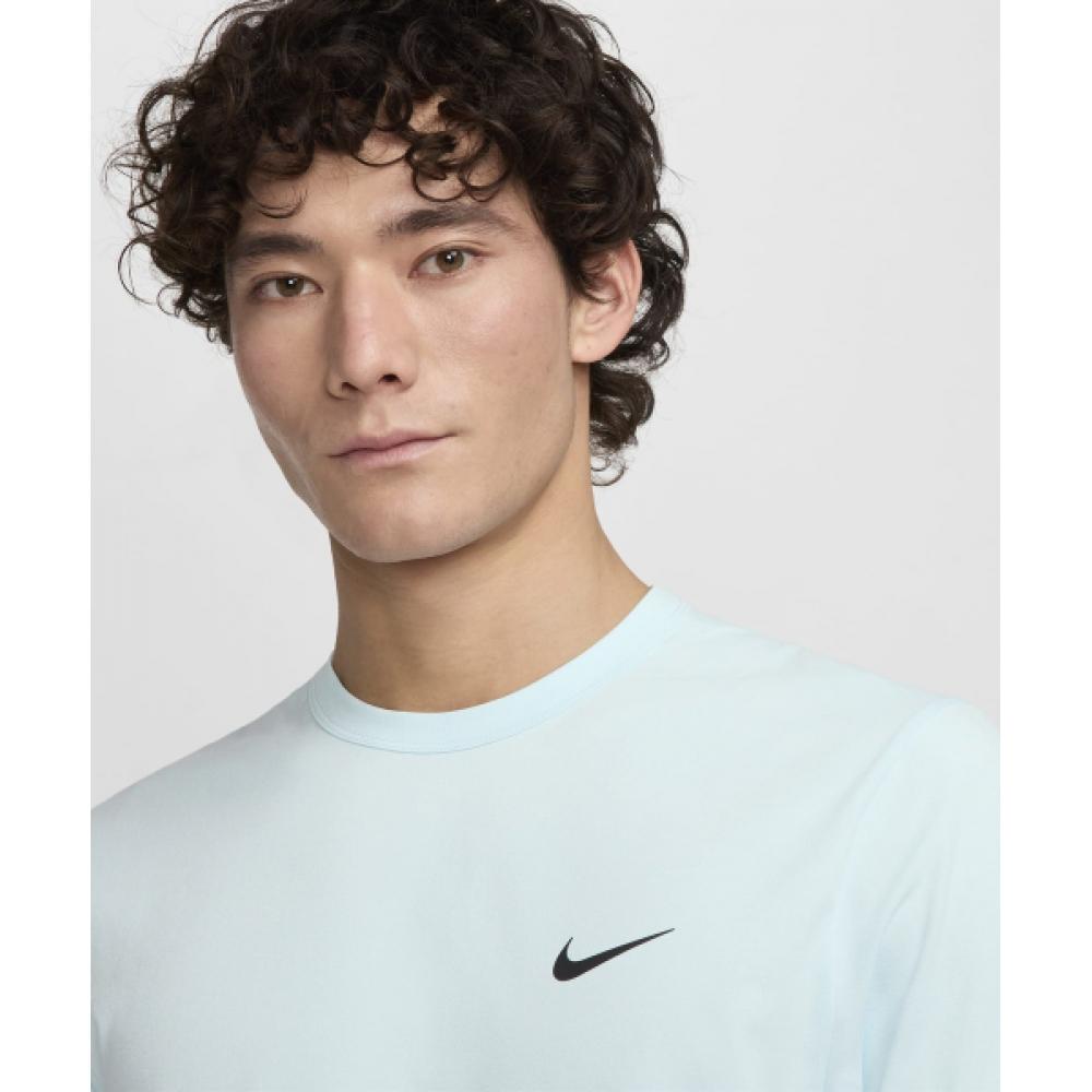★ Nike★ Dry Fit UV High Bus Short Sleeve Fitness Top M Wh Buy Nike Dry Fit UV Hibus Short Sleeve Fitness Top M Glacier