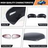 ABS Carbon Fiber Car Side Rearview Mirror Decorate Cover Trim For Nissan Juke  2010-2014/For Infiniti ESQ Exterior Accessories