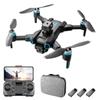 Remote Control Drone with Camera 6K Dual Camera Foldable Drone Obstacle Avoidance Brushless Motor