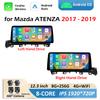 For Mazda ATENZA 2017 2018 - 2019 Wireless Carplay Android Intelligent System Bluetooth 12.3 Inch Touch Screen Accessories WIFI