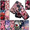 Cover for Xiaomi Poco C75 C65 C85 X7 X6 M8 F7 F8 Ultra F6 Pro Casing Phone Case Red Rose Flower Elegant Bloom Pink Peony