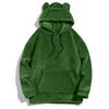Plus Size Hooded Long Sleeve Casual Mens Coral Fleece Pullover Sweatshirt