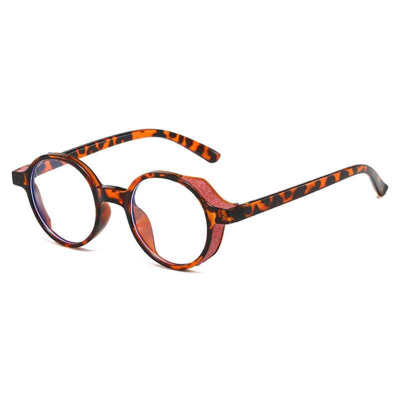 Anti-blue Light Glasses Retro Fashion Round Women Man Eyeglas Lady Vintage Luxury Brand Eyewear Blue Light Blocking Man Eyewear