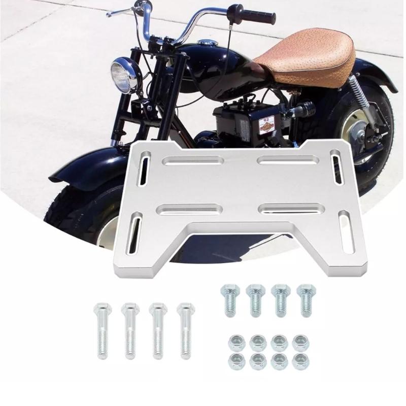 Engine Mounting Support Bracket Adapter Holder For 2.5hp 2.8hp Motovox Mini Bike Go Kart Doodlebug 79cc 97cc 98cc 100cc