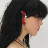 Beaded Hair Clip (Red)_CHERRYx2 BEADED HAIR CLIP (RED)