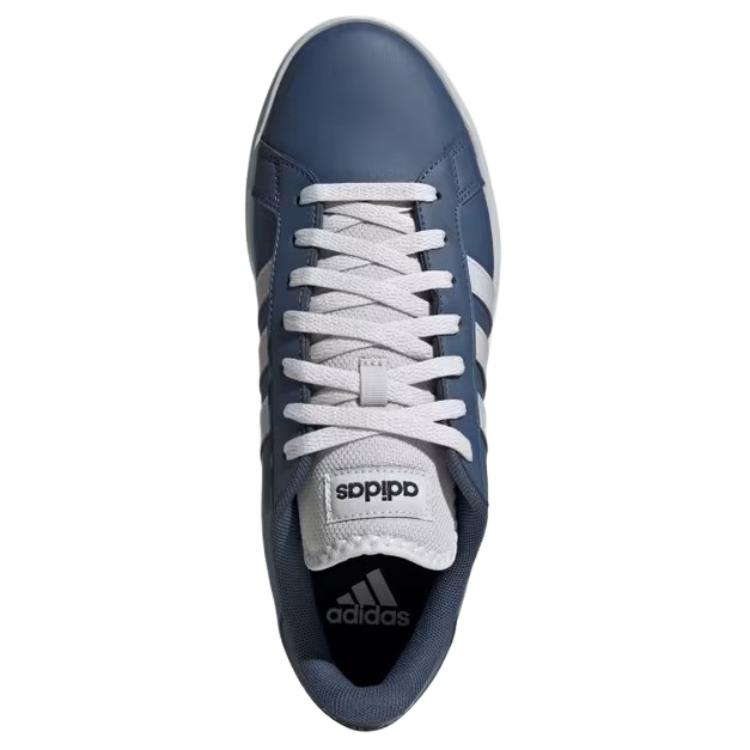 adidas Grand Court Base 2.0 Comfortable Versatile Sneakers Men Sneakers Blue JQ0526