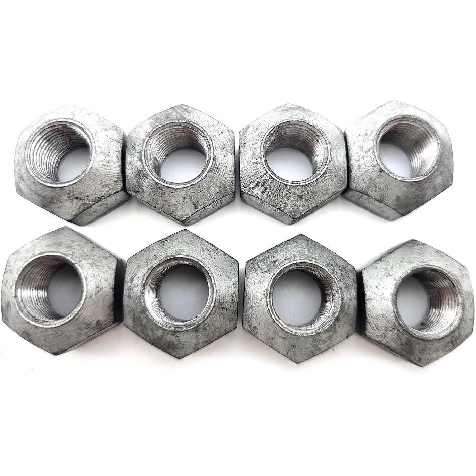 8PCS Wheel Nut Compatible with Bobcat 1213, 1600, 2000, 2400, 2410, 444M, 500, 520, 530, 533, 540, 542, 543, 553 S530, S550, S570, S590, S595, S630,