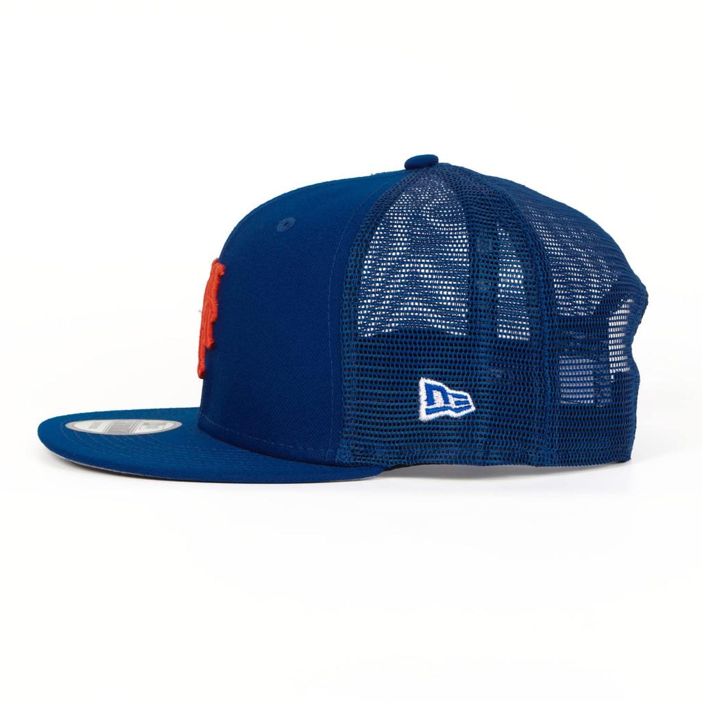 New Era MLB 9FIFTY Mesh Snapback New York Free Size Cap, Mets, Blue,
