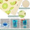 6-12Pcs Kitchen Dish Towels Reusable Dishcloths Absorbent Swedish Dishcloths Kitchen Dish Rags Soft Non-woven Cleaning Cloth