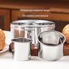 ONYLM 12-Piece Stainless Steel Round Cake Cutter Set
