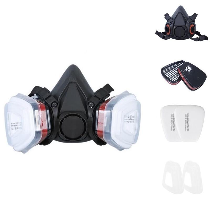 DAXTE Half-Face Respirator 7-Piece Kit