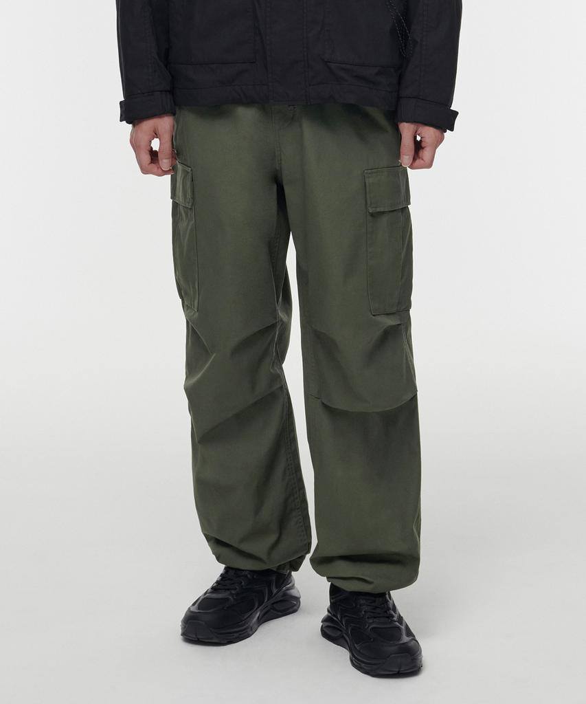 Musinsa Standard Cotton Parachute Cargo Pants [Khaki]