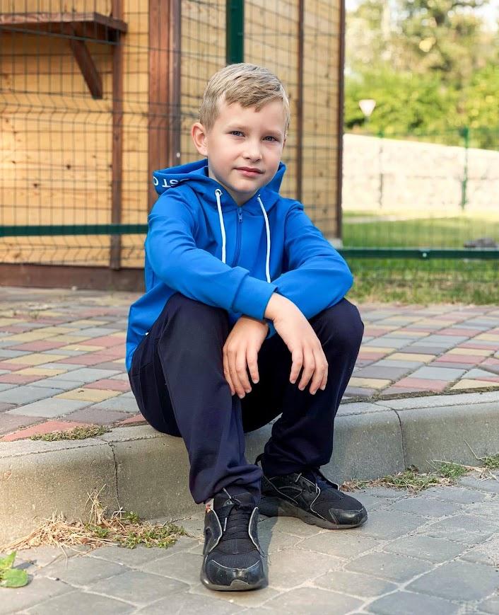 Boys’ Sports Set – Breathable Fabric & Hoodie, Any Season, 6018-057-33 HC