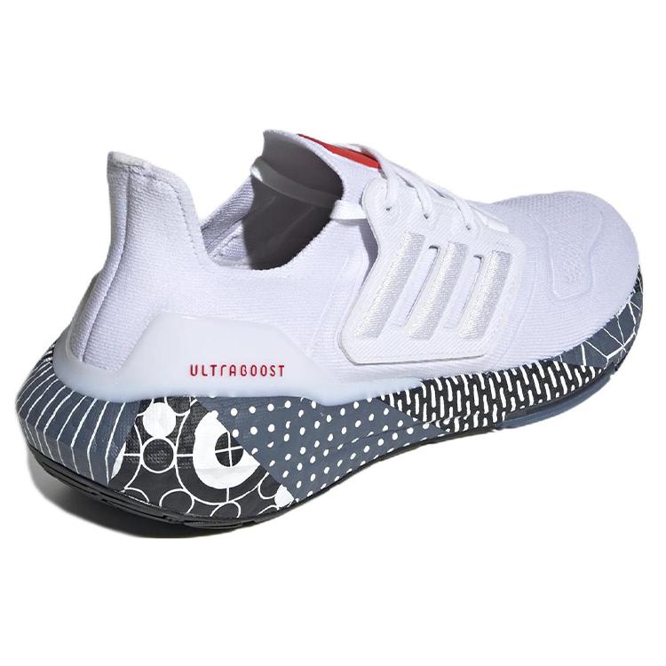 New Adidas Ultra Boost 22 Patchworkd Graphic Cloud White GW6912
