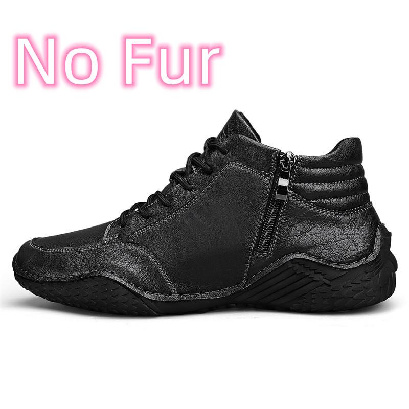 Fashion Genuine Leather Male Fashion Sneakers New High Quality Warm Winter Boots for Men 2024 All-match Men's Low Top Shoes Men's Shoes