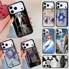 Trend Bumper Israel Flag Phone Case For iPhone 17 Air 14 15 13 12 Max Cover For Apple 16e 11 Pro Max Plus Coque