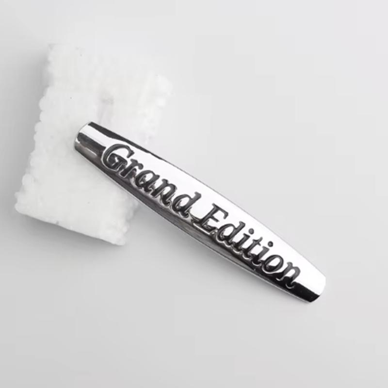 

2 шт. 3D металлический значок на крыло автомобиля для W204 W205 W213 W211 W210 ML Grand Edition Avantgard эмблема логотип наклейка аксессуары Grand Edition серебряный