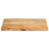 VidaXL Plateau de table 70x60x2,5 cm live edge bois massif manguier, dessus de table en bois, dessus de table d'appoint, 370715