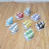 1 Pair Mini Rag Doll Canvas Shoes Finger Shoe Cute Skate Board Fingerboard for Breakdance Doll Shoe