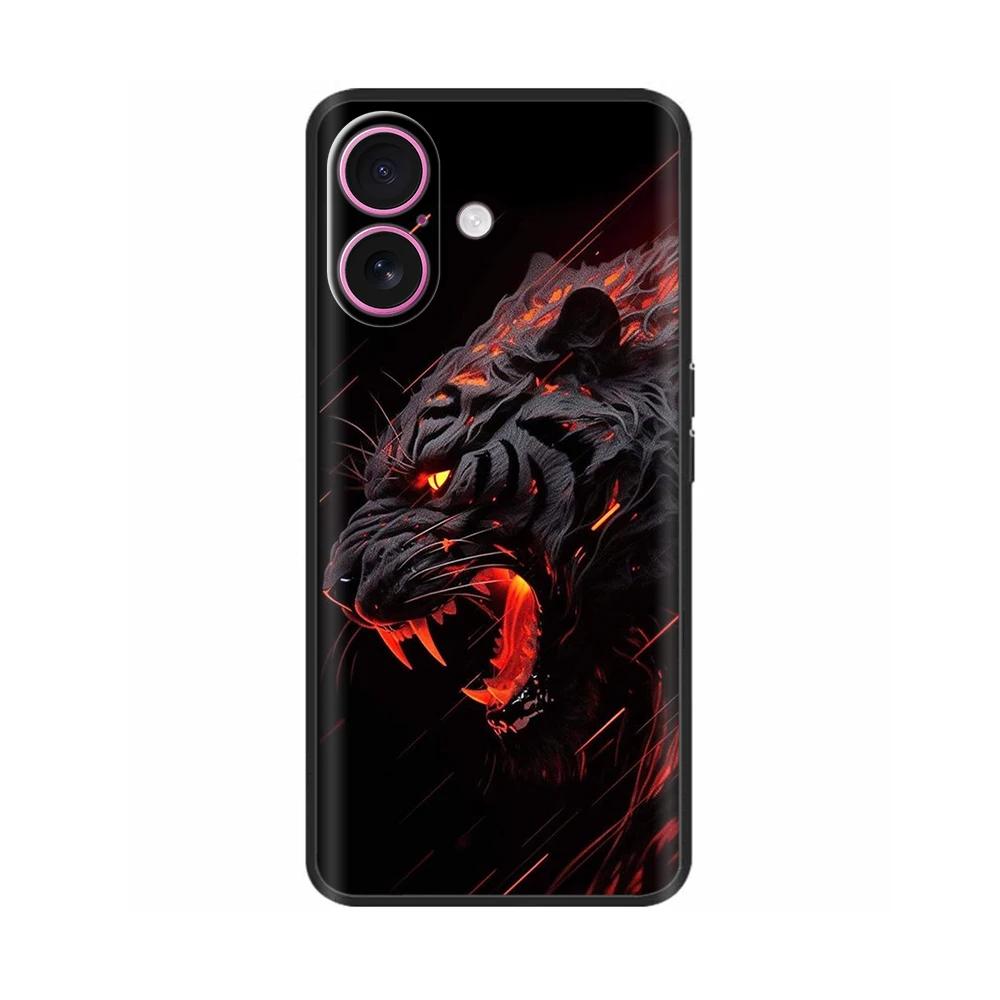 Case For Apple iPhone 16 16 Pro Max Plus Heart Butterfly Full Protection Soft Liquid Silicone Cover for iPhone 16 Plus Pro Max