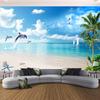 Beach Mural Ocean Coastal Beachy Wallpaper Bedroom Living Room Beach Wall Murals Home Decor