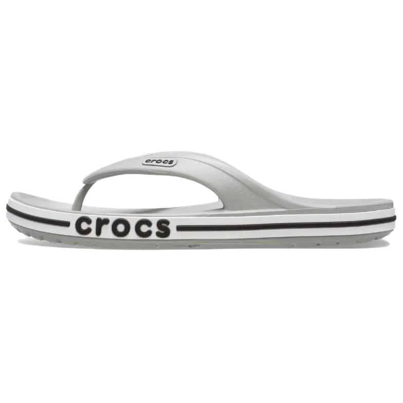

Crocs Bayaband Comfortable and Minimalist Abrasion Flip Flops Unisex Grey 37-38 серый