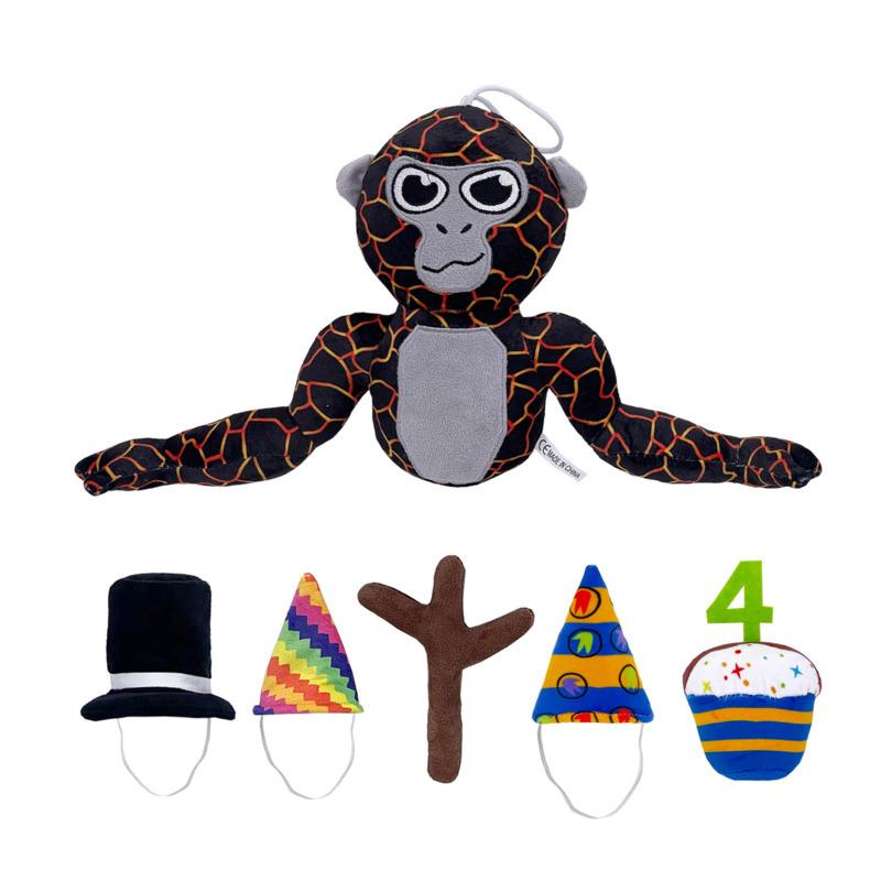 2025 Gorilla Tag Monke Pluș Joc Cartoon Doughboi Plușie Drăguț Pernă Umplută Moale Decor de Cameră Păpușă Jucărie Kawaii Cadou pentru Copii
