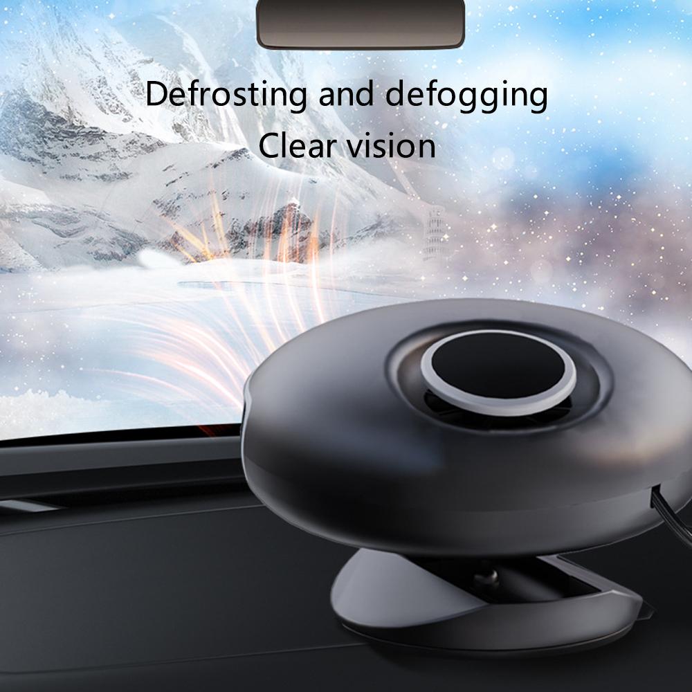 

9777 12V 150W Auto Heater 360 Degree Rotation Fan Car Heater Cooler ABS Demister Defroster Type A