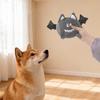 Dog Plush Toy Cute Cartoon Squeaky Chew Toy Interactive Stuffed Bat Spider Puppy Teething Toy for Small Medium Dogs Boredom Relief Teeth Cleaning
