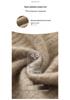 Women's Loose Fit Single-Breasted Cashmere Cardigan - Warm, Fashionable, Versatile Round Neck Knit Top