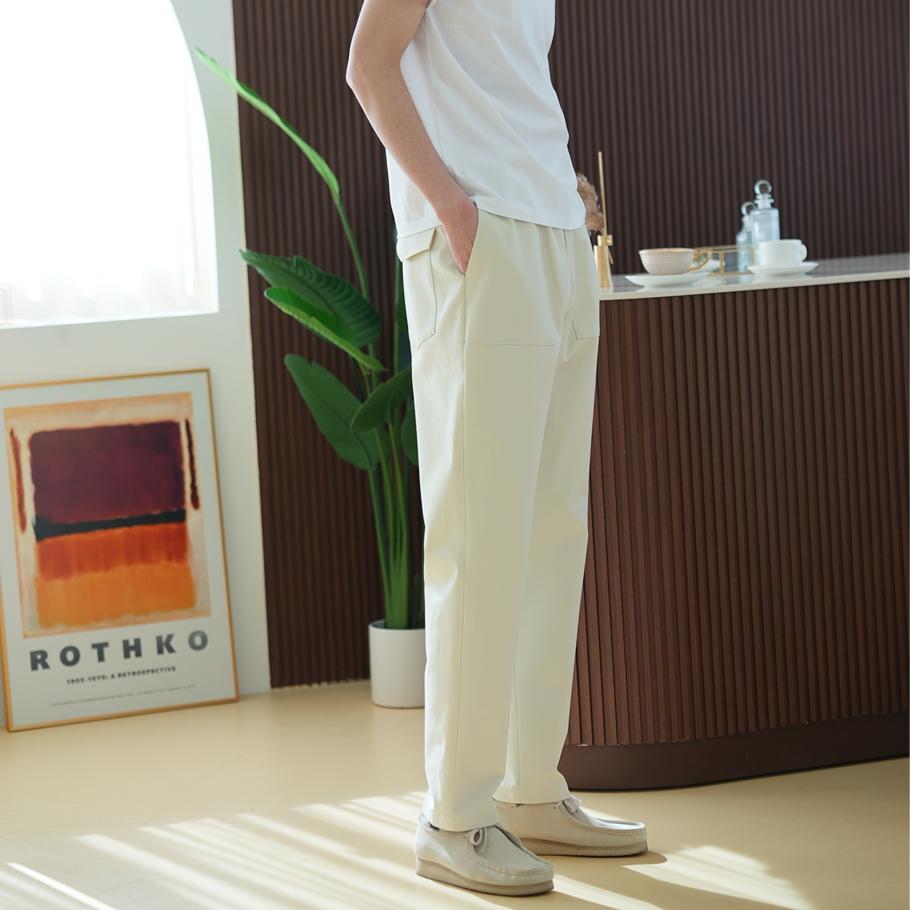 LSW Boksepyeonsal Chino Pants (Ecru)